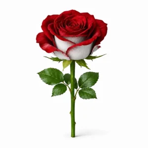 رز پشت نقره ای تک شاخه ، فروشگاه گلدون - goldoon.net