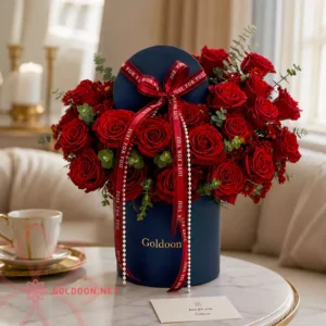خرید باکس گل کد 020 فروشگاه گلدون goldoon.net