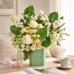 خرید باکس گل کد 021 فروشگاه گلدون goldoon.net