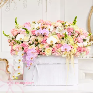 خرید باکس گل کد 022 فروشگاه گلدون goldoon.net