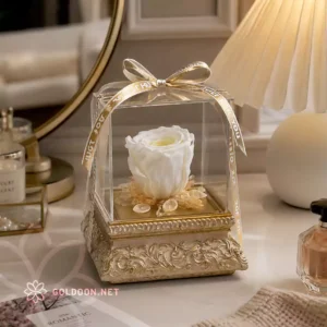 خرید آنلاین گل رز جاودان کد 002 از فروشگاه گلدون، goldoon.net